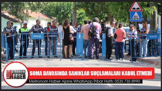 Soma davasında sanıklar suçlamaları kabul etmedi