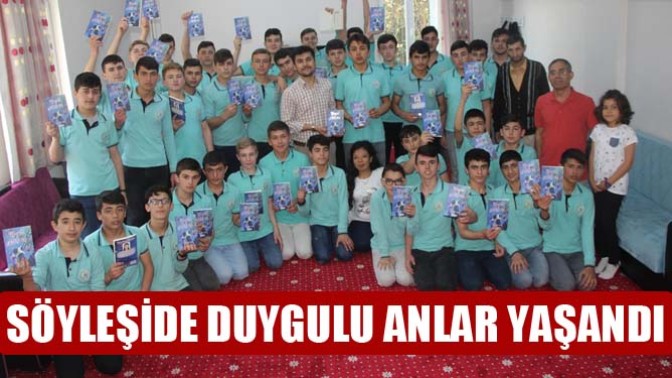 Söyleşide Duygulu Anlar Yaşandı