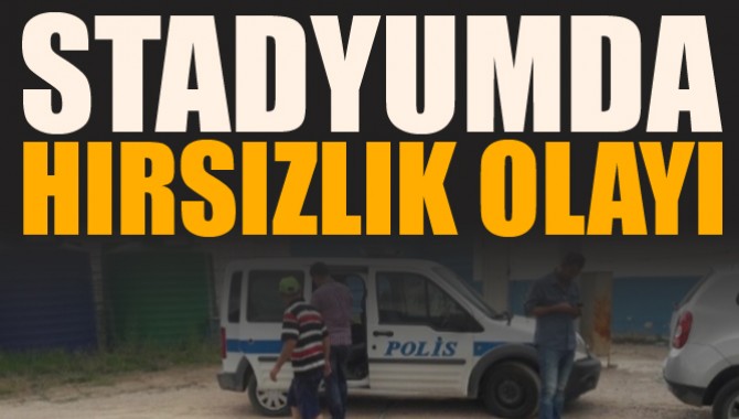 Stadyumda Hırsızlık Olayı