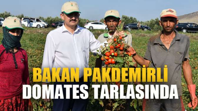 Tarım ve Orman Bakanı Akhisar’da tarım işçileri ile buluştu