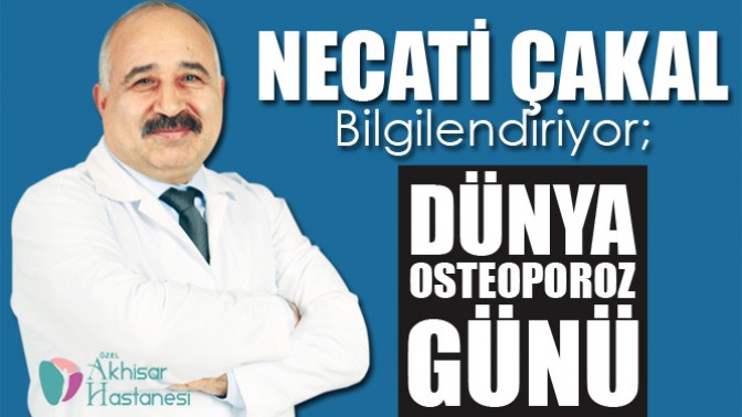 Tedavi ve Rehabilitasyon Uzmanı Necati Çakal; Bilgilendiriyor