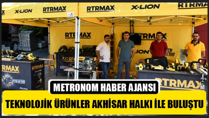 Teknolojik Ürünler Akhisar Halkı İle Buluştu