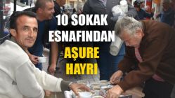 10 Sokak Esnafından Aşure Hayrı