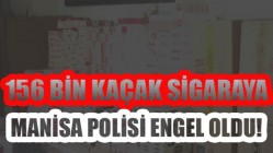 156 Bin Kaçarak Sigaraya Manisa Polisi Engeli