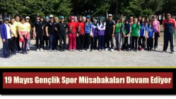 19 Mayıs Gençlik Spor Müsabakaları Devam Ediyor