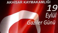 2016 yılı Akhisar Gaziler Günü programı açıklandı