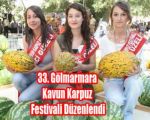 33. Gölmarmara Kavun Karpuz Festivali Düzenlendi