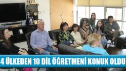 4 Ülkeden 10 Dil Öğretmeni Konuk Oldu Belediye Başkanı Salih Hızlı’nın Konuğu Oldu