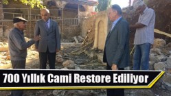 700 Yıllık Camiyi Restore Ediyor