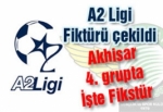 A2 Ligi Fikstürü Çekildi, Akhisar 4. Grupta Yer Alıyor