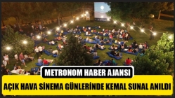 Açık Hava Sinema Günlerinde Kemal Sunal Anıldı