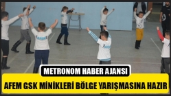 Afem Gsk Minikleri Bölge Yarışmasına Hazır