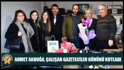 Ahmet Akbuğa, Çalışan Gazeteciler Gününü Kutladı