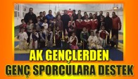 AK Gençler’den Genç Sporculara Destek