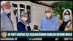 Ak Parti Akhisar İlçe Başkanlığından Ramazan Bayramı Mesajı