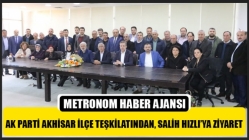 Ak Parti Akhisar İlçe Teşkilatından, Salih Hızlı’ya Ziyaret