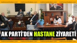 AK Parti’den hastane ziyareti