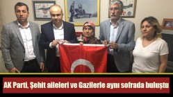 AK Parti, Şehit aileleri ve Gazilerle aynı sofrada buluştu