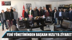 AK Parti yeni yönetiminden Başkan Hızlı’ya ziyaret