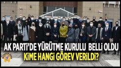 Ak Parti'de Yürütme Kurulu Belli Oldu