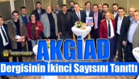 AKGİAD Dergisinin İkinci Sayısını Tanıttı