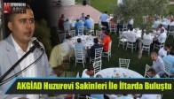 AKGİAD Huzurevi Sakinleri İle İftarda Buluştu