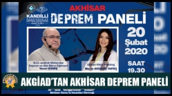 AKGİAD’tan Akhisar deprem paneli