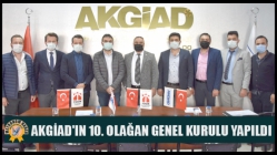 AKGİAD'ın 10. Olağan Genel Kurulu yapıldı