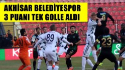 Akhisar 3 Puanı Tek Golle Aldı