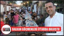 Akhisar Bal- Göç’ün , İftar Yemeğine Yoğun İlgi