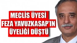 Akhisar Belediye Meclis Üyesi Feza Yavuzkasap’ın Üyeliği Düştü