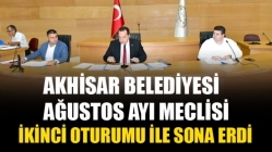 Akhisar Belediyesi Ağustos Ayı Meclisi İkinci Oturumu İle Sona Erdi