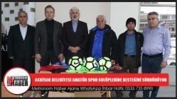 Akhisar Belediyesi Amatör Spor Kulüplerine Desteğini Sürdürüyor