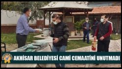 Akhisar Belediyesi Cami Cemaatini Unutmadı