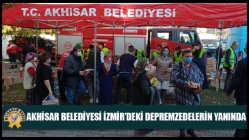 Akhisar Belediyesi, İzmir’deki Depremzedelerin Yanında