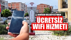 Akhisar Belediyesi’nden bedava internet hizmeti