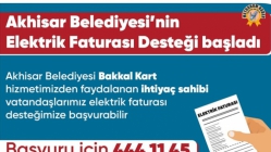 Akhisar Belediyesi’nden Elektrik Faturası Desteği Başladı