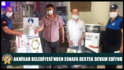 Akhisar Belediyesi’nden Esnafa Destek Devam Ediyor