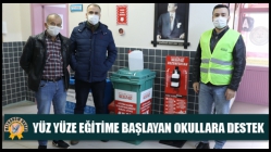 Akhisar Belediyesi’nden yüz yüze eğitime başlayan okullara destek