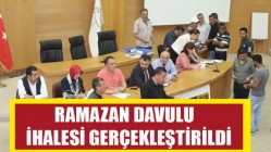 Akhisar Belediyesi, Ramazan Davulu İhalesi Gerçekleştirildi