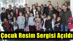 Akhisar Belediyesi Sanat Galerisinde Çocuk Resim Sergisi Açıldı