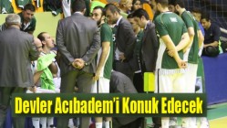 Akhisar Belediyespor, Acıbadem’i Konuk Edecek