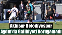 Akhisar Belediyespor, Aydın’da Galibiyeti Koruyamadı