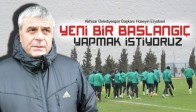 Akhisar Belediyespor Başkanı Eryüksel; Yeni Bir Başlangıç Yapmak İstiyoruz