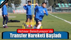 Akhisar Belediyespor’da Transfer Hareketi Başladı