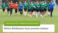 Akhisar Belediyespor Kaçan Puanlara Yanıyor