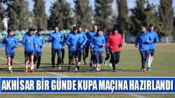 Akhisar Belediyespor, Kupa Maçı Hazırlıklarını 1 Günde Tamamladı