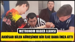 Akhisar Bilek Güreşinde Bir İlke Daha İmza Attı