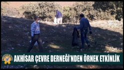 Akhisar Çevre Derneği’nden Örnek Etkinlik