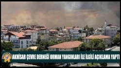 Akhisar Çevre Derneği Orman Yangınları İle İlgili Açıklama Yaptı